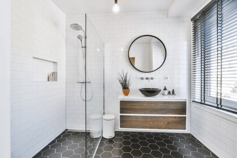 Bathroom millwork
