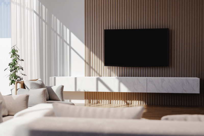 Wall panel TV